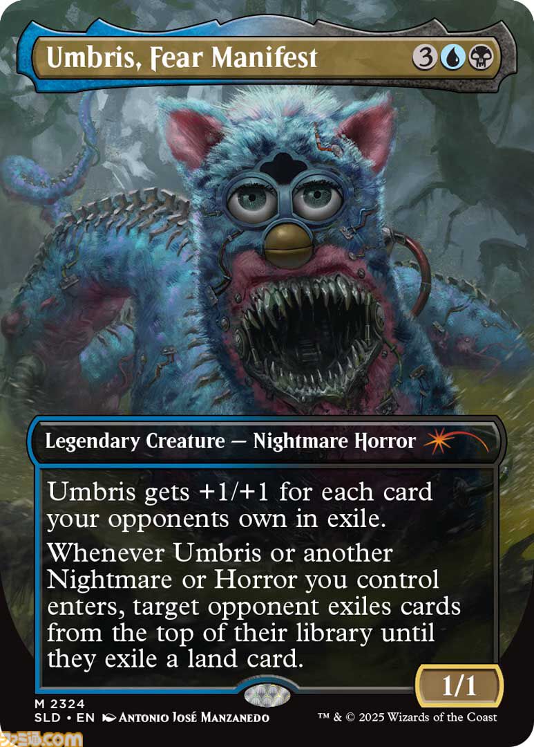 MTG】ファービーとのコラボカードが登場。ホラーテーマの新パックが10