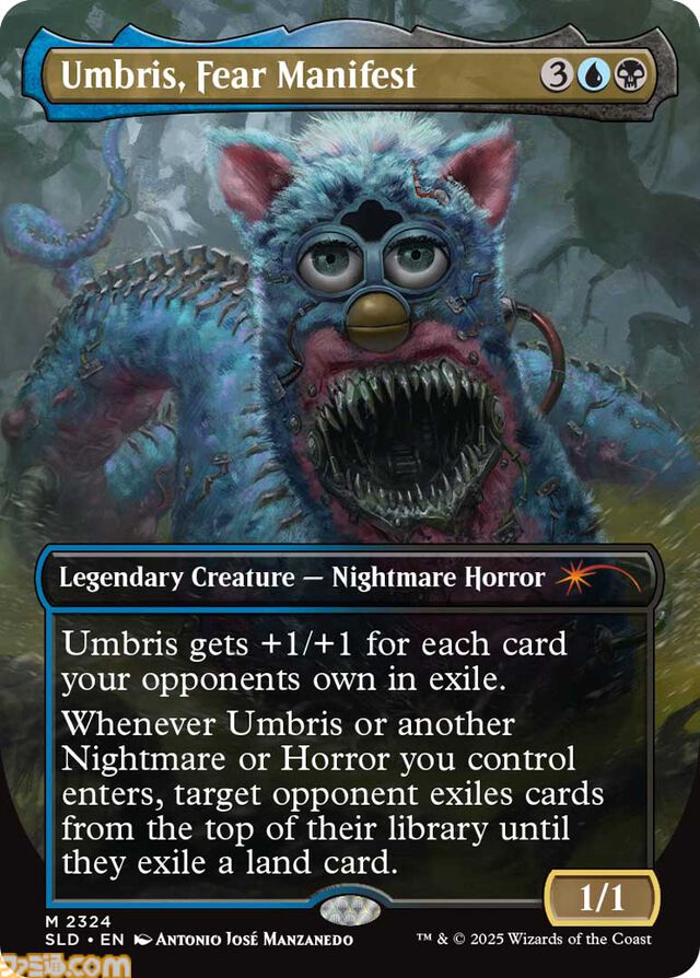 【MTG】ファービーとのコラボカードが登場。ホラーテーマの新パックが10月14日より数量限定で予約開始。映画『ジョーズ』などのカードも収録