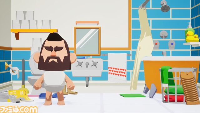 『BLOKES on BLOCKS!』おじさんたちのバトルロイヤルパーティーゲームの体験版がSteamで本日（10/2）配信開始