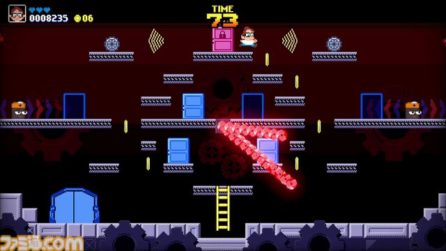 『ゴリアテ・デポ』Switchで5/30発売。『ドンキーコング』など80年代の作品をリスペクトした戸締りアクション