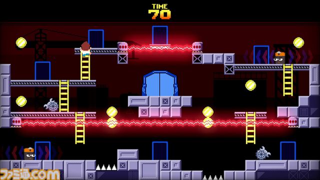 『ゴリアテ・デポ』Switchで5/30発売。『ドンキーコング』など80年代の作品をリスペクトした戸締りアクション