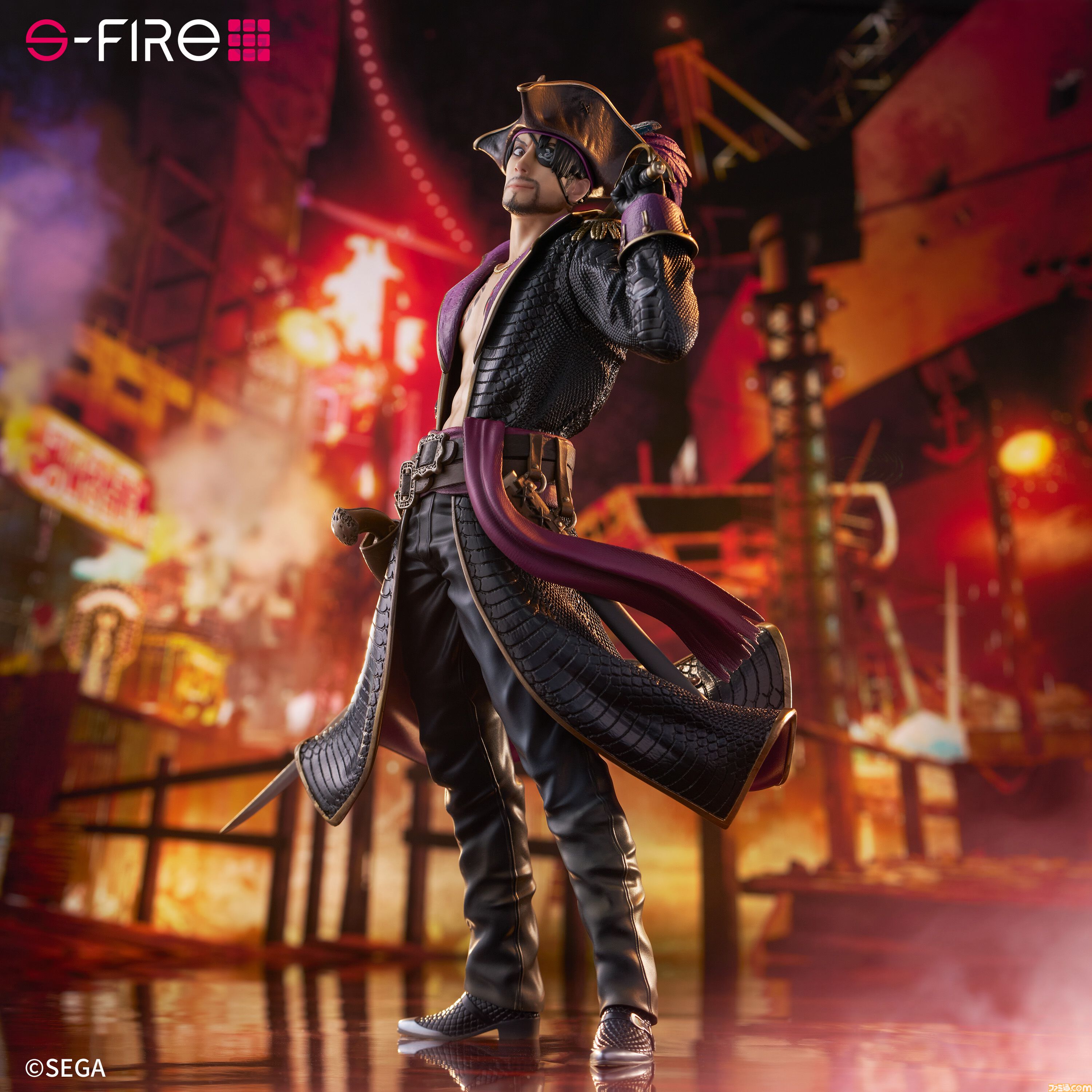 『龍が如く8外伝』キャプテン真島が1/7スケールフィギュア化。セガストア特典はゴロー海賊団のセリフアクスタと手配書ポスター