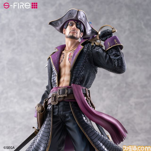 『龍が如く8外伝』キャプテン真島が1/7スケールフィギュア化。セガストア特典はゴロー海賊団のセリフアクスタと手配書ポスター