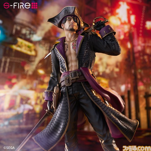 『龍が如く8外伝』キャプテン真島が1/7スケールフィギュア化。セガストア特典はゴロー海賊団のセリフアクスタと手配書ポスター