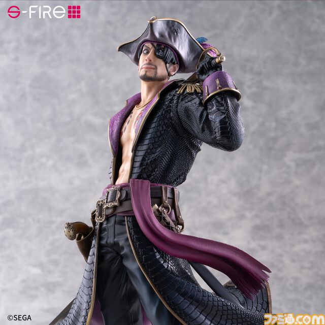 『龍が如く8外伝』キャプテン真島が1/7スケールフィギュア化。セガストア特典はゴロー海賊団のセリフアクスタと手配書ポスター