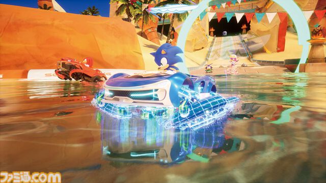 『ソニックレーシング クロスワールド』初音ミクコラボはコンセプト段階から「ソニックらしく速い曲にしましょうよ」との提案が。実現までの舞台裏や、遊びを飽きさせないこだわりを開発陣に訊いた