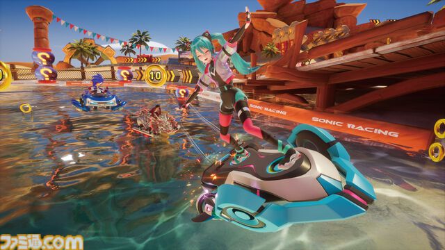 『ソニックレーシング クロスワールド』初音ミクコラボはコンセプト段階から「ソニックらしく速い曲にしましょうよ」との提案が。実現までの舞台裏や、遊びを飽きさせないこだわりを開発陣に訊いた