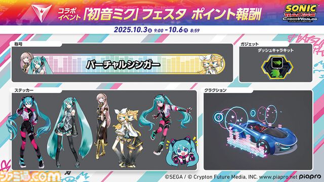 『ソニックレーシング クロスワールド』初音ミクコラボはコンセプト段階から「ソニックらしく速い曲にしましょうよ」との提案が。実現までの舞台裏や、遊びを飽きさせないこだわりを開発陣に訊いた