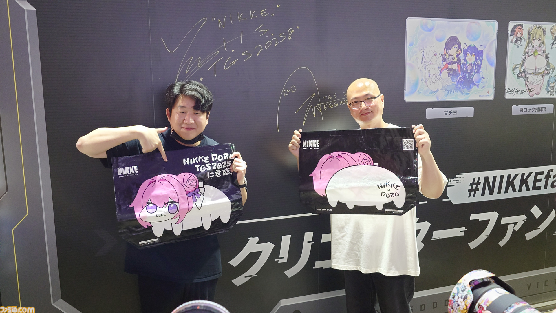 【NIKKE】シナリオ長（マリアンを泣かせた男）が日本初登壇。「3周年記念イベントや、さらに“その先の展開”も楽しみにしていただきたい」【TGS2025】