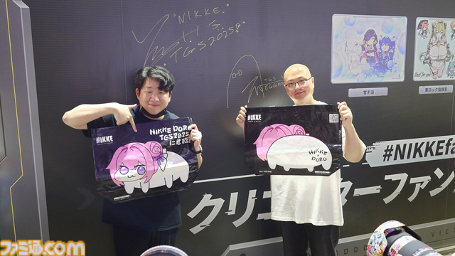 【NIKKE】シナリオ長（マリアンを泣かせた男）が日本初登壇。「3周年記念イベントや、さらに“その先の展開”も楽しみにしていただきたい」【TGS2025】