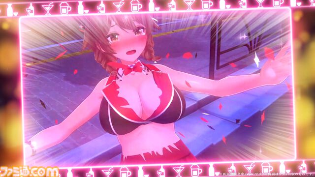 『へべれけ ばにーがーでん』ゲーム映像が公開。ゴミ箱に突っ込んだり、マンホールにお尻がハマったり…酔っ払った彼女たちのハプニング満載な姿が見どころ