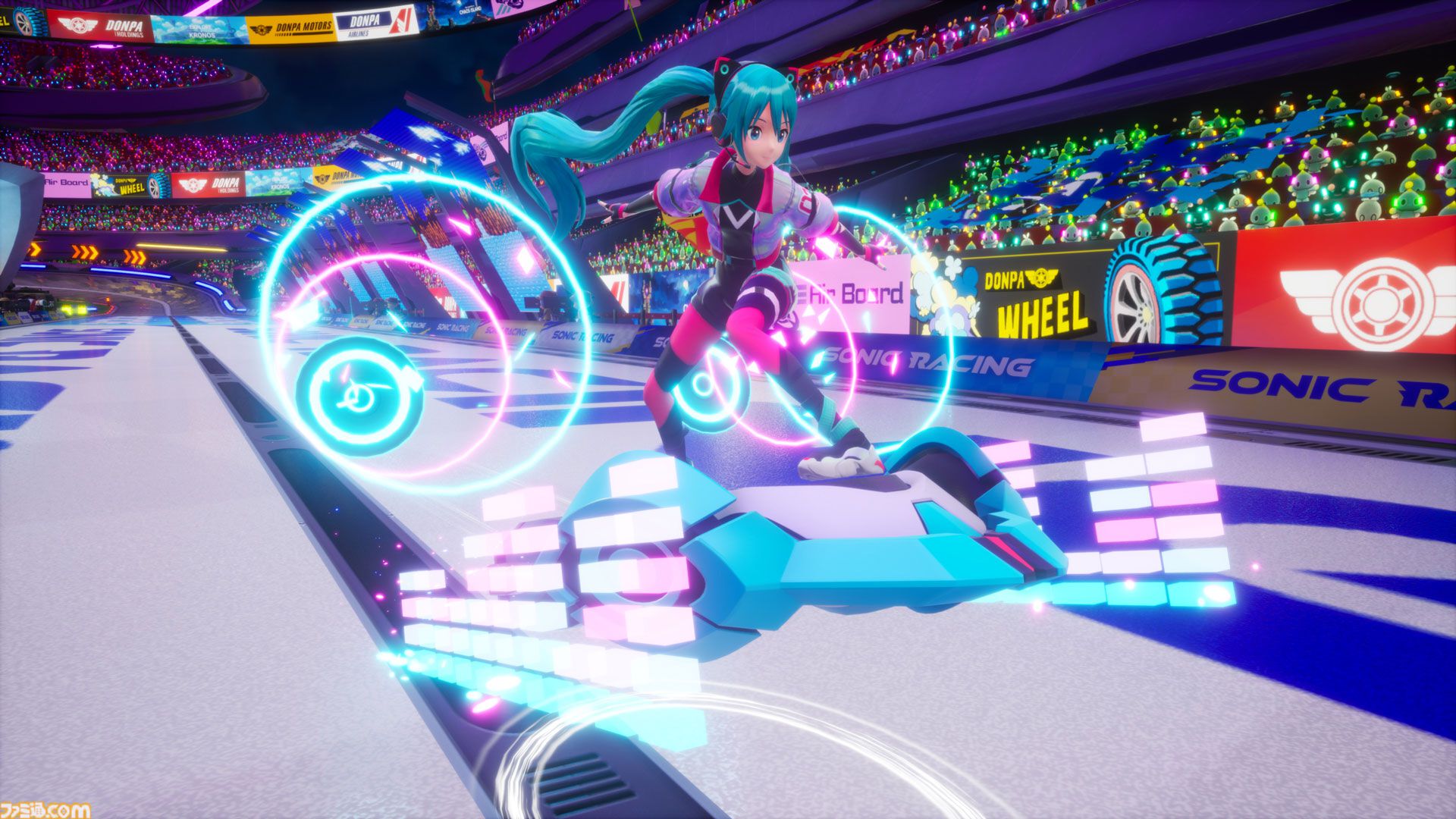 ソニックレーシング クロスワールド』初音ミクコラボイベントが開催