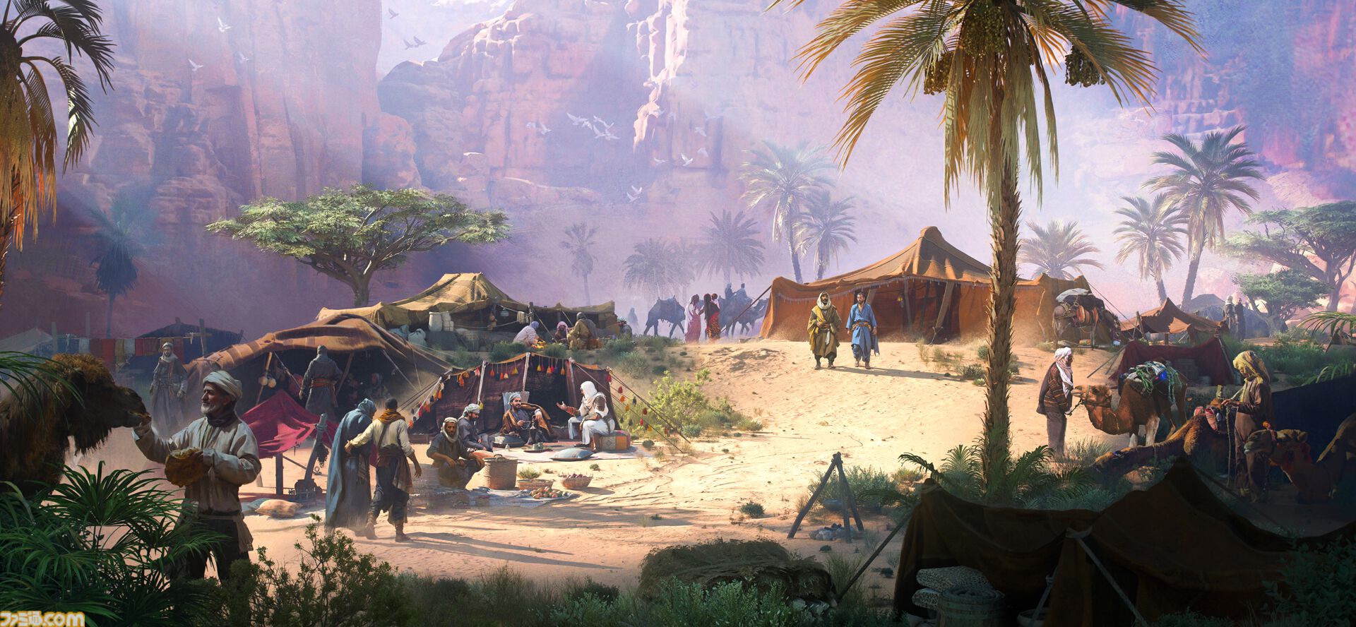 『アサシン クリード ミラージュ』無料DLC“Valley of Memory”。舞台はサウジ、酸で敵をドロドロに、バシムの父ちゃんどこいった問題など、気になること満載。絶景ポイントも多数。