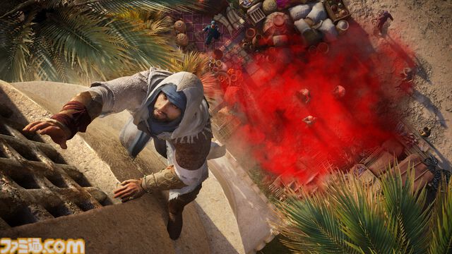 『アサシン クリード ミラージュ』無料DLC“Valley of Memory”。舞台はサウジ、酸で敵をドロドロに、バシムの父ちゃんどこいった問題など、気になること満載。絶景ポイントも多数。