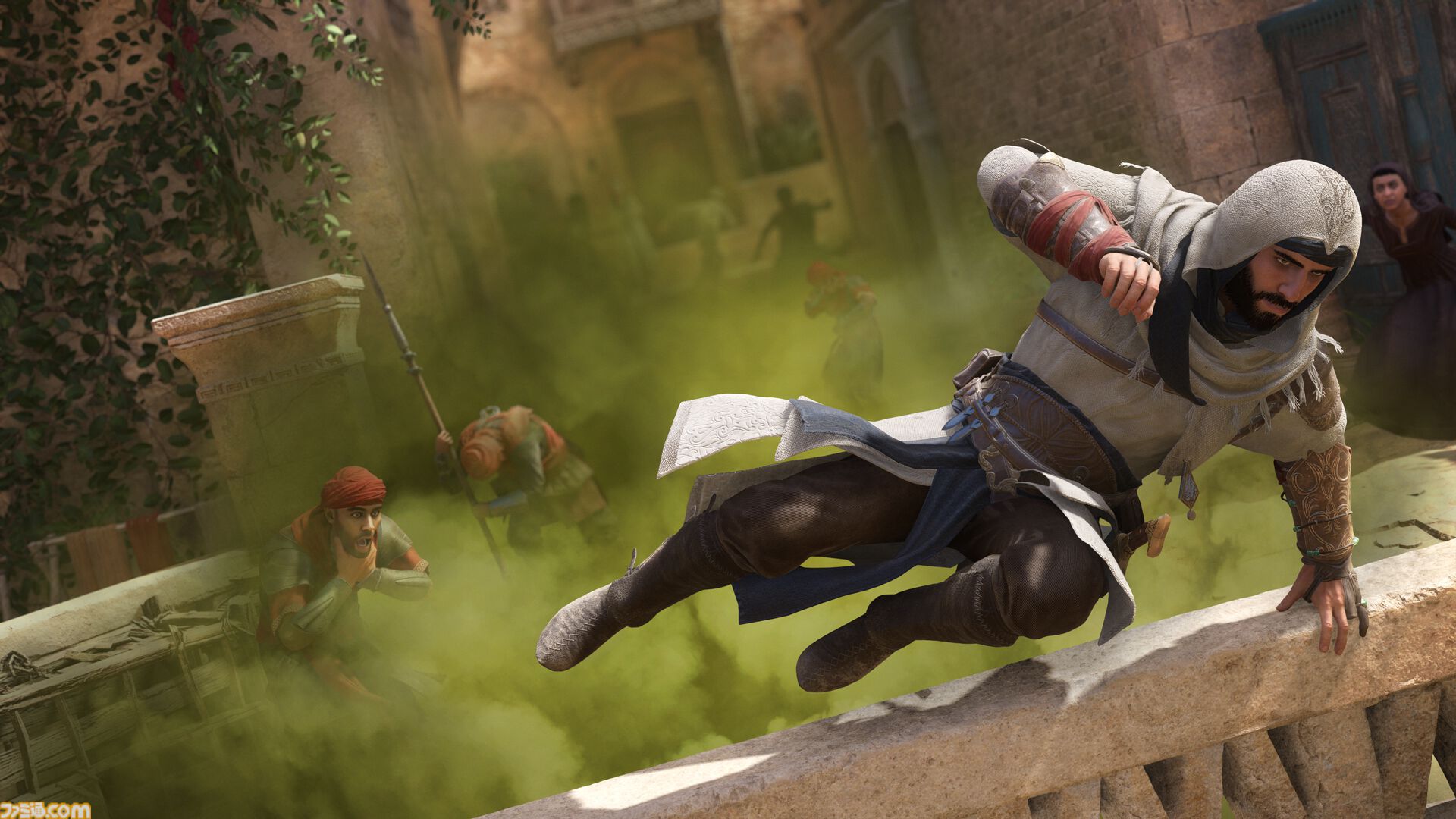 『アサシン クリード ミラージュ』無料DLC“Valley of Memory”。舞台はサウジ、酸で敵をドロドロに、バシムの父ちゃんどこいった問題など、気になること満載。絶景ポイントも多数。