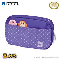 Switch2に使える『星のカービィ』収納グッズ11月発売。本体と小物をまとめて持ち運べる。カービィとワドルディがいっしょでかわいい【ホリ】
