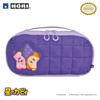 Switch2に使える『星のカービィ』収納グッズ11月発売。本体と小物をまとめて持ち運べる。カービィとワドルディがいっしょでかわいい【ホリ】