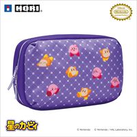 Switch2に使える『星のカービィ』収納グッズ11月発売。本体と小物をまとめて持ち運べる。カービィとワドルディがいっしょでかわいい【ホリ】