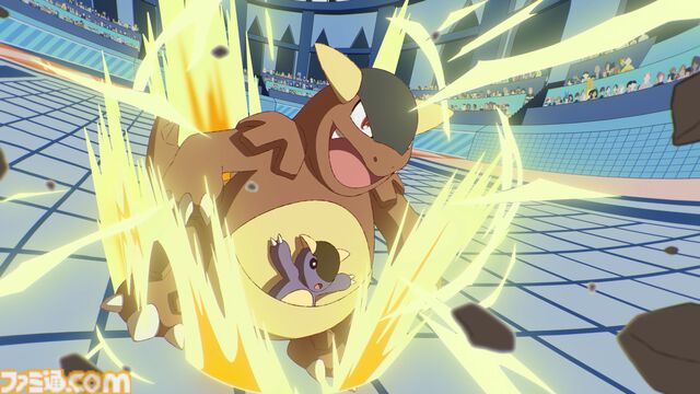 【ポケモン】WEBアニメ『めがはなせないね ガルーラ』がYouTubeで公開。ポケモンバトル実況者の母に憧れる少女とガルーラのドタバタな1日を描く