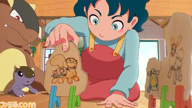 【ポケモン】WEBアニメ『めがはなせないね ガルーラ』がYouTubeで公開。ポケモンバトル実況者の母に憧れる少女とガルーラのドタバタな1日を描く