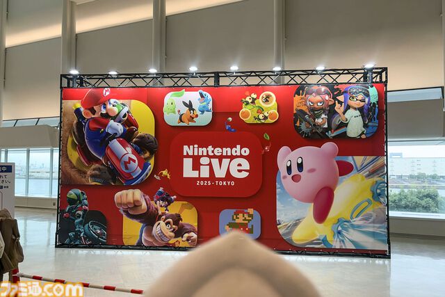『スーパーマリオ』のゲッソーとぬい撮りをしたかったので、しました【Nintendo Live 2025】