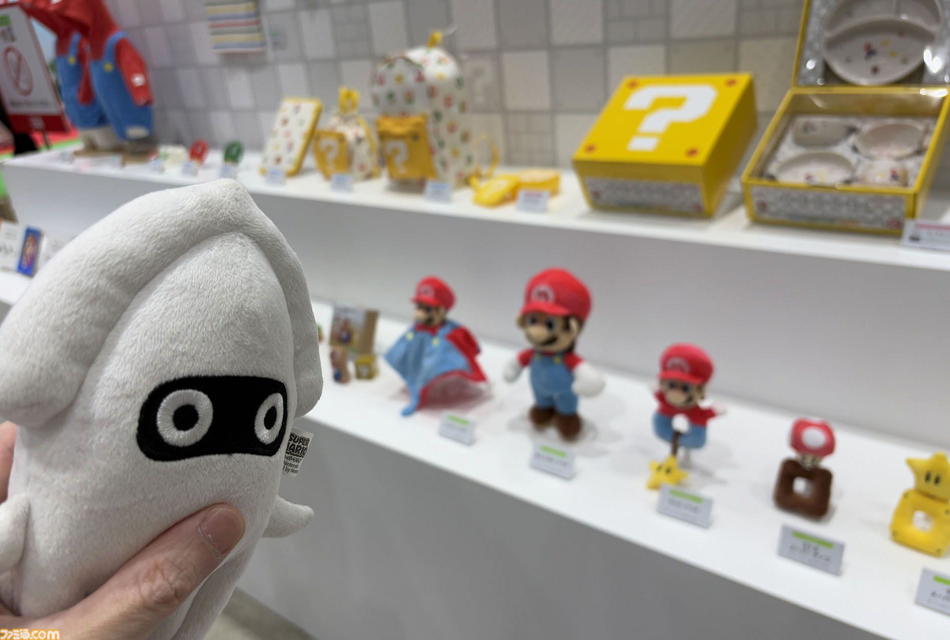 『スーパーマリオ』のゲッソーとぬい撮りをしたかったので、しました【Nintendo Live 2025】