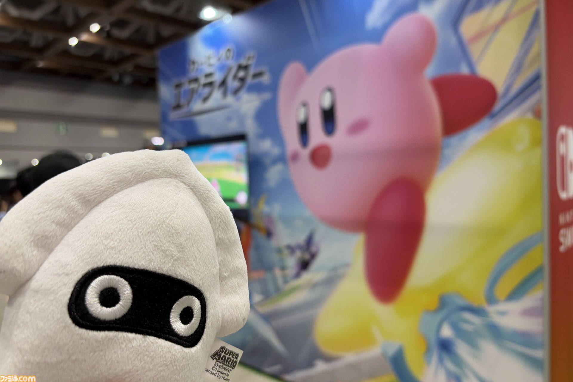 『スーパーマリオ』のゲッソーとぬい撮りをしたかったので、しました【Nintendo Live 2025】