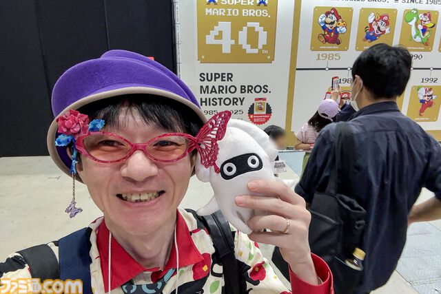 『スーパーマリオ』のゲッソーとぬい撮りをしたかったので、しました【Nintendo Live 2025】