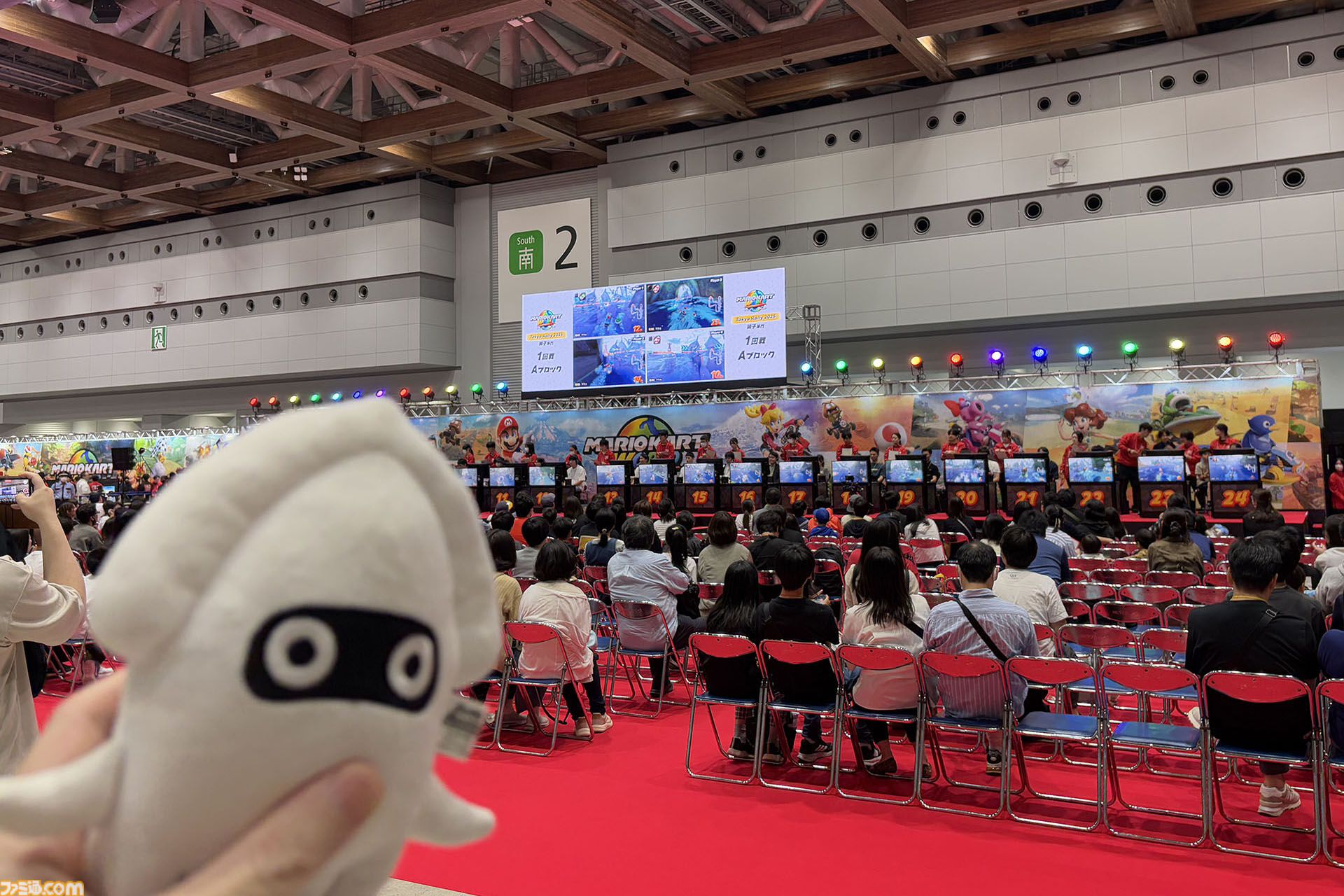 『スーパーマリオ』のゲッソーとぬい撮りをしたかったので、しました【Nintendo Live 2025】