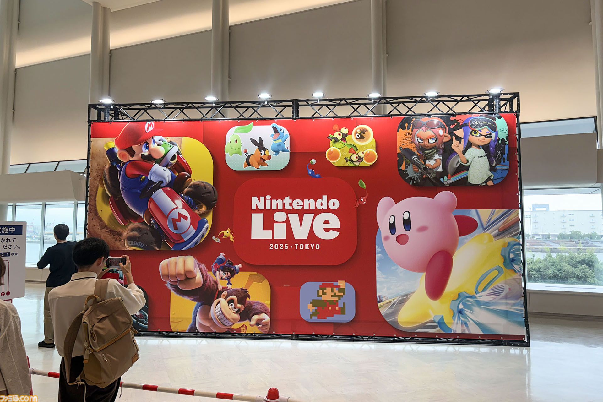 『スーパーマリオ』のゲッソーとぬい撮りをしたかったので、しました【Nintendo Live 2025】