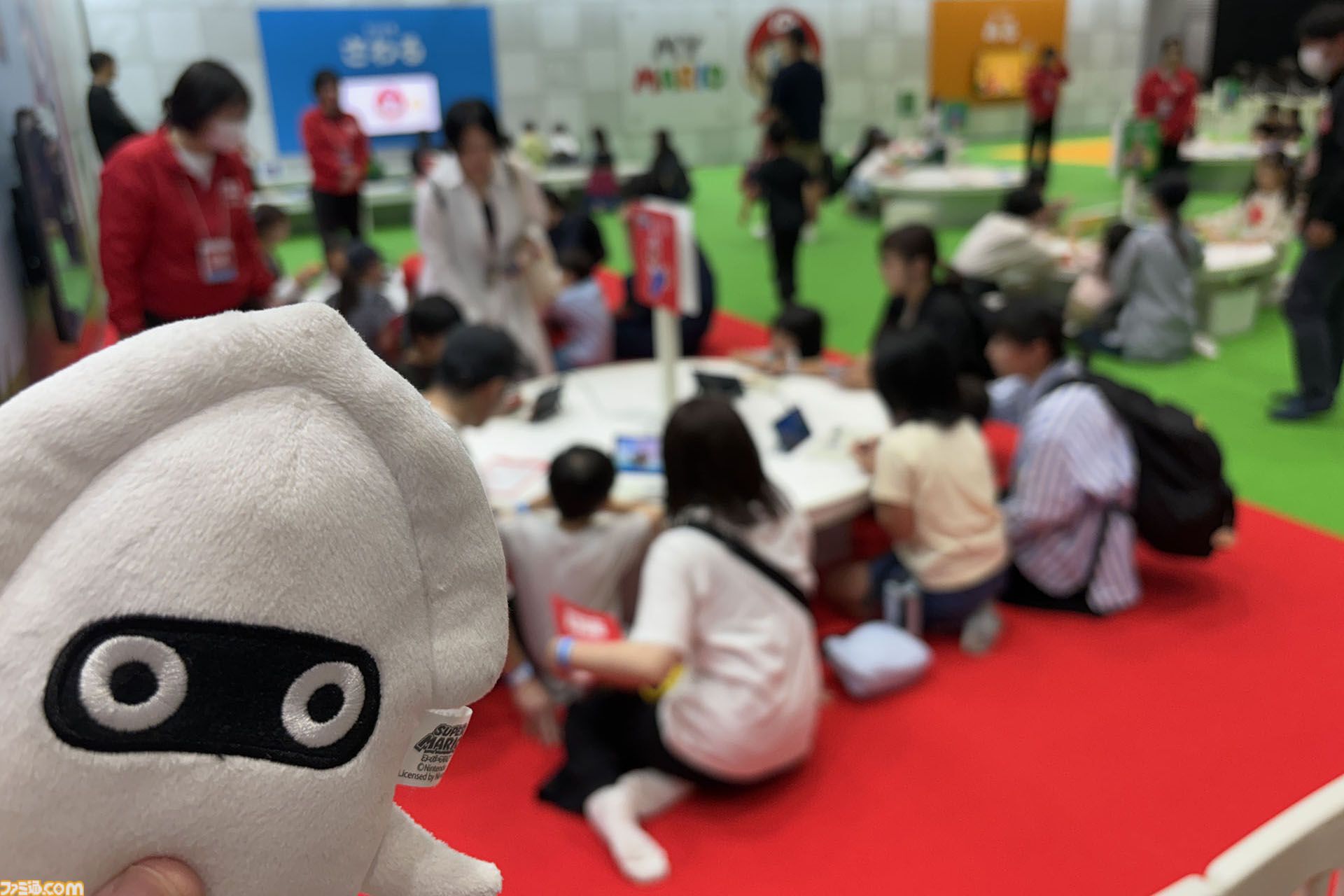 『スーパーマリオ』のゲッソーとぬい撮りをしたかったので、しました【Nintendo Live 2025】