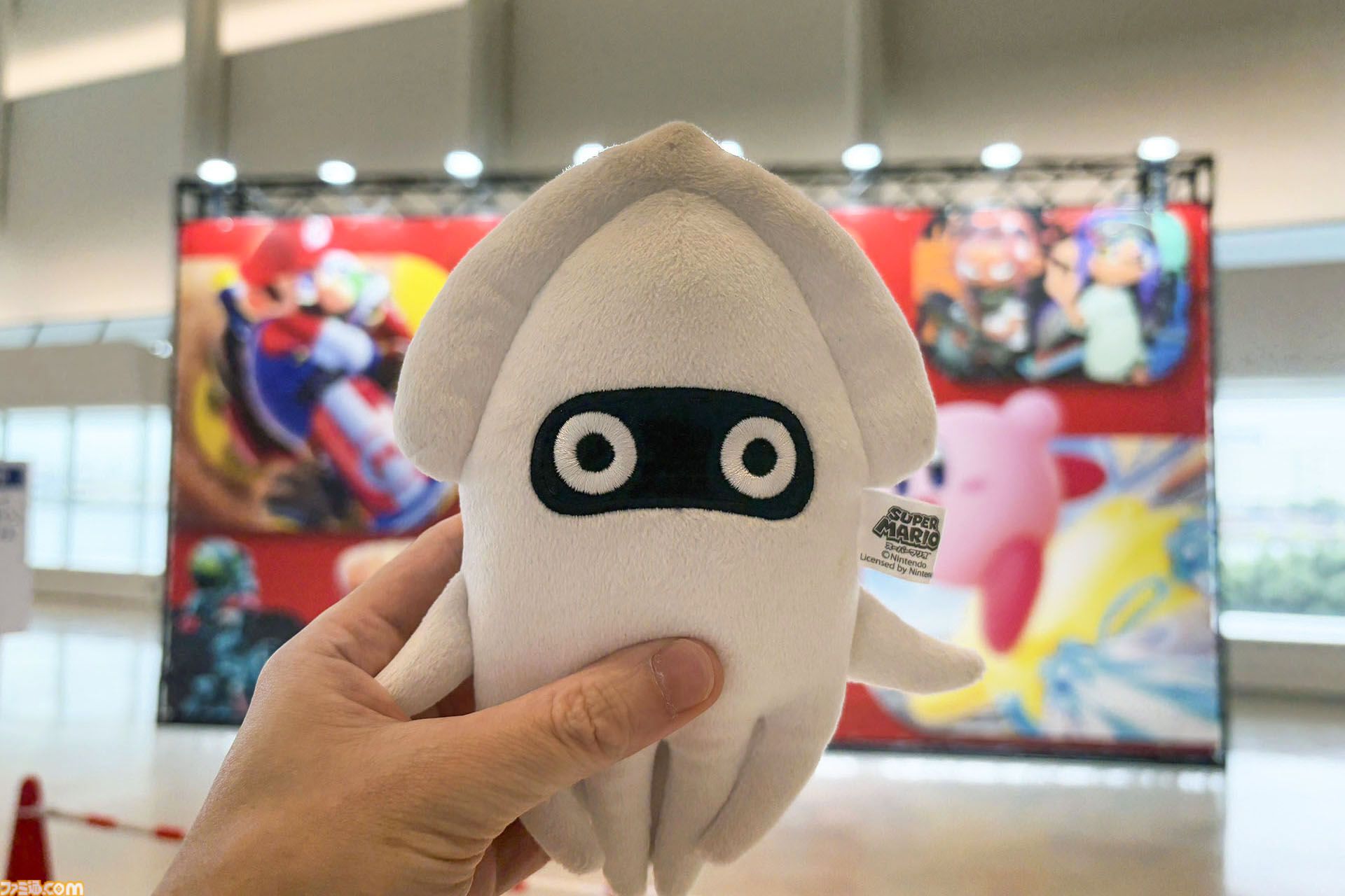 『スーパーマリオ』のゲッソーとぬい撮りをしたかったので、しました【Nintendo Live 2025】