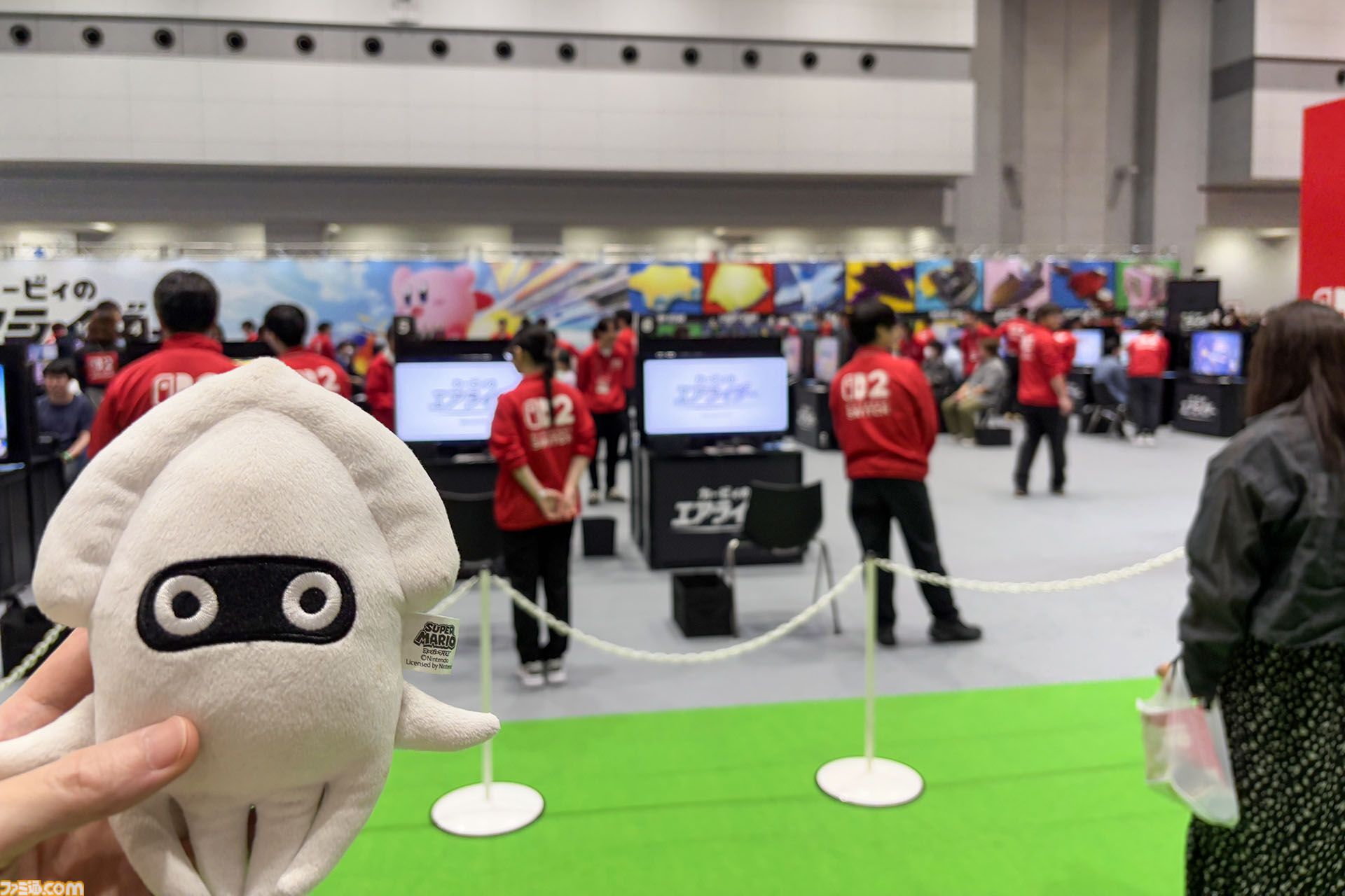 『スーパーマリオ』のゲッソーとぬい撮りをしたかったので、しました【Nintendo Live 2025】