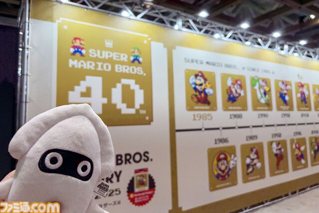 『スーパーマリオ』のゲッソーとぬい撮りをしたかったので、しました【Nintendo Live 2025】