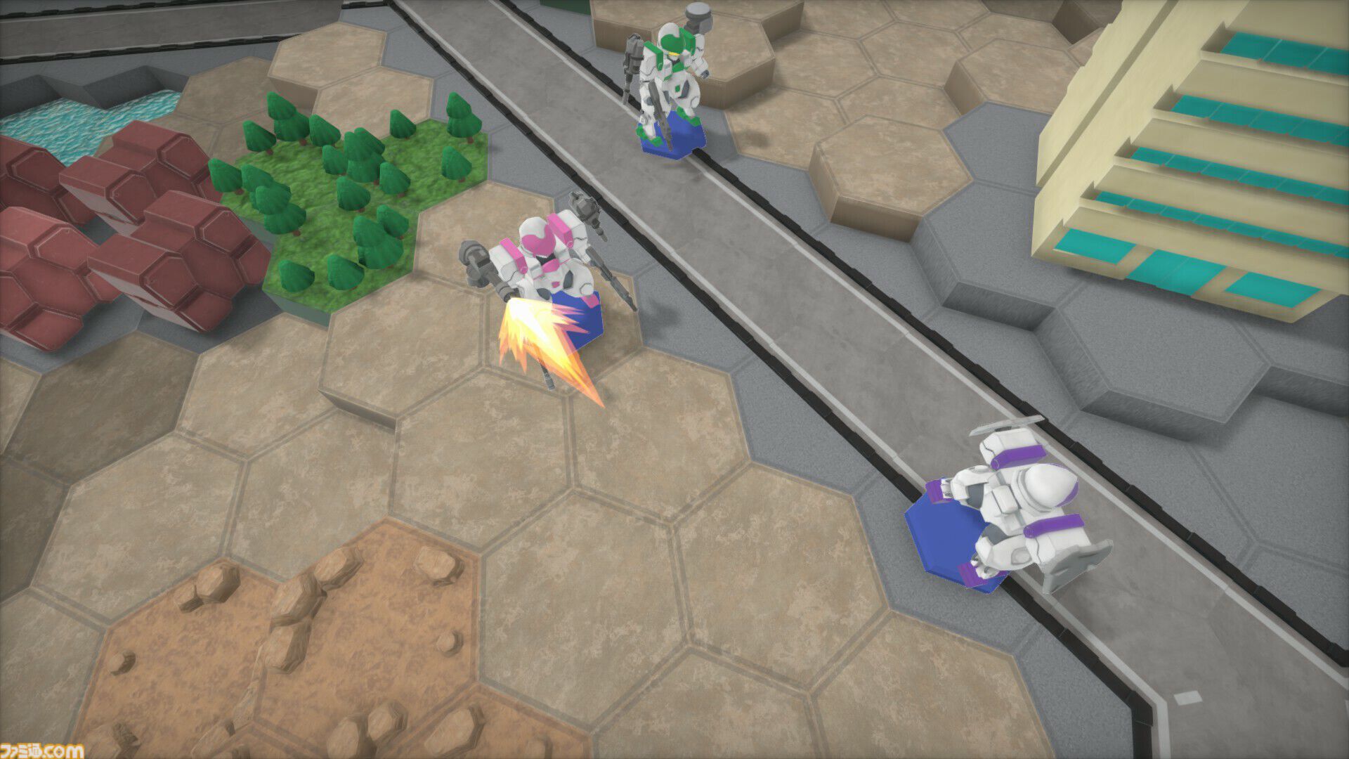 ターン制ストラテジー『One-inch Tactics』Steamで発売。能力の異なるパイロットを編成し、状況に合った装備でミッションに挑む