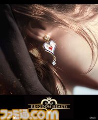 『キングダム ハーツ』キーブレードやXIII機関のシンボルマークがピアス／イヤリングに。優雅なきらめきで耳元を彩る【10月27日17時予約開始】