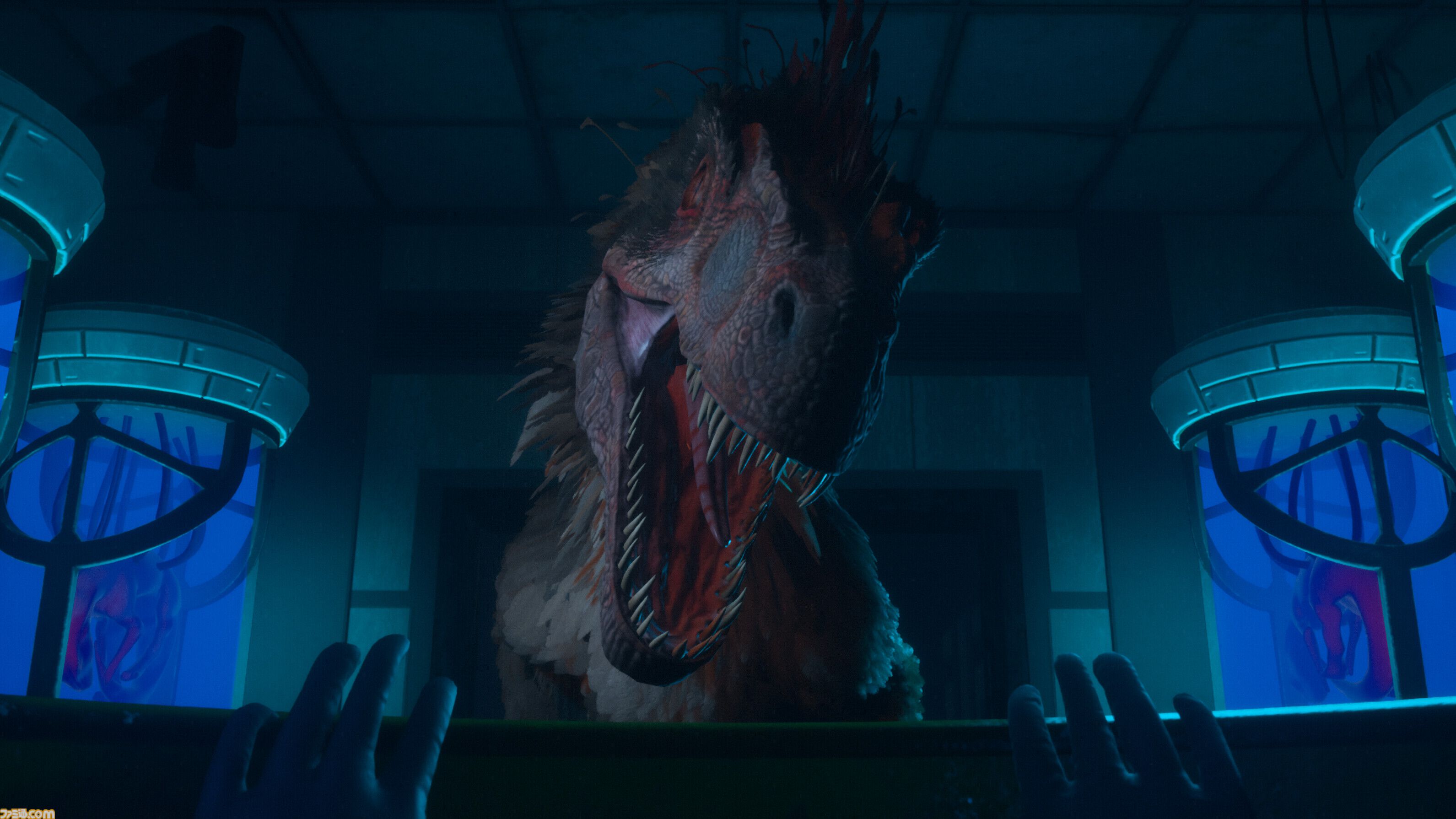 『Deathground』恐竜が徘徊する施設からの脱出を目指す協力型サバイバルホラー。倒す手段なし、被食者の恐怖が味わえる【10月8日発売】