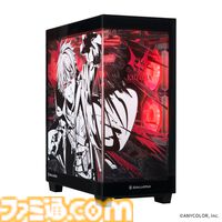 【にじさんじ】葛葉モデルのコラボPCがガレリアより登場。ケースは本田ロアロがデザインを担当、赤く光るLEDライトがかっこいい。本日（10/7）より受注開始