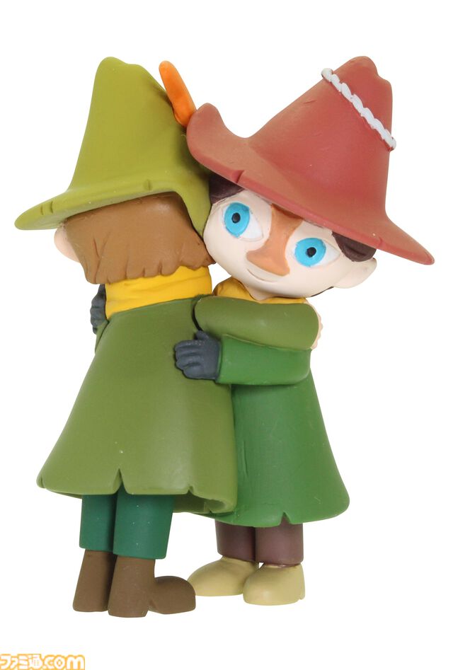 『ムーミン』スナフキンの印象的なシーンを集めたフィギュアがカプセルトイで11月中旬に発売。ヨクサルとの再会シーンや演奏する姿など全4種