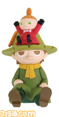 『ムーミン』スナフキンの印象的なシーンを集めたフィギュアがカプセルトイで11月中旬に発売。ヨクサルとの再会シーンや演奏する姿など全4種
