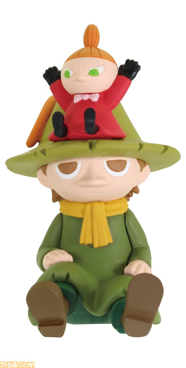 『ムーミン』スナフキンの印象的なシーンを集めたフィギュアがカプセルトイで11月中旬に発売。ヨクサルとの再会シーンや演奏する姿など全4種