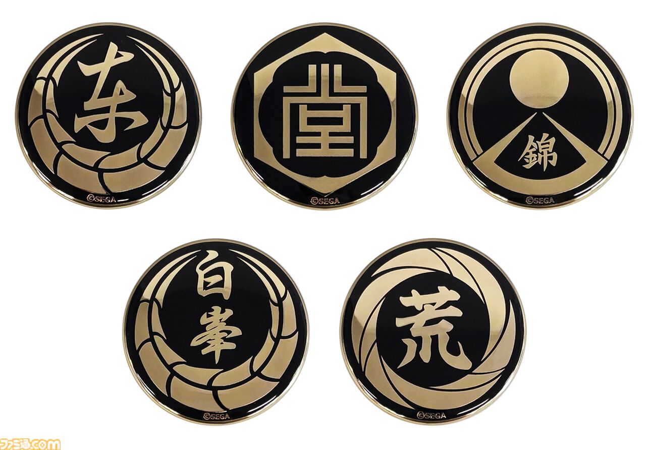 龍が如く』桐生や峰など総勢20キャラの顔面がアクリルチャームに。新作