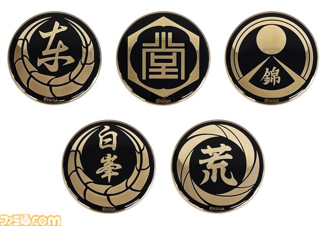 『龍が如く』桐生や峰など総勢20キャラの顔面がアクリルチャームに。新作グッズがSEGA STORE TOKYOで10/10より発売。予約受付も開始