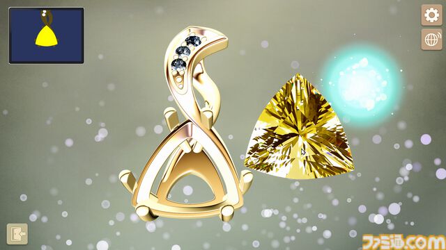 『Embrace the Brilliance』ジュエリー作成シミュレーターに魅かれる。煌びやかな宝石をセッティングし多彩な宝飾品を完成させよう。本日（10/8）発売