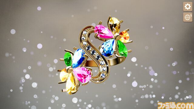 『Embrace the Brilliance』ジュエリー作成シミュレーターに魅かれる。煌びやかな宝石をセッティングし多彩な宝飾品を完成させよう。本日（10/8）発売