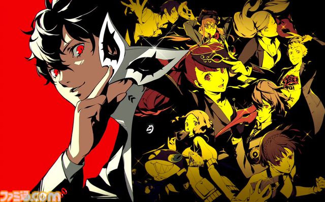 『ペルソナ5R』と日本酒HINEMOSがコラボ。ジョーカーやかすみ、明智、モルガナがスタイリッシュにデザインされた限定コラボボトルが登場