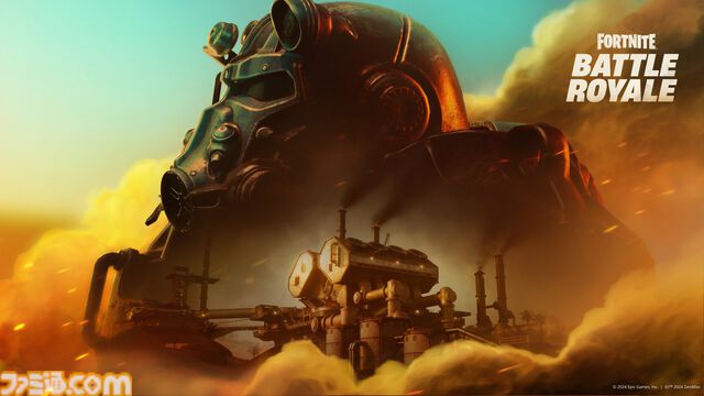 【フォートナイト】『フォールアウト』コラボ開催か？ パワーアーマーのような画像と、サムズアップするボルトボーイを思わせる絵文字が投稿