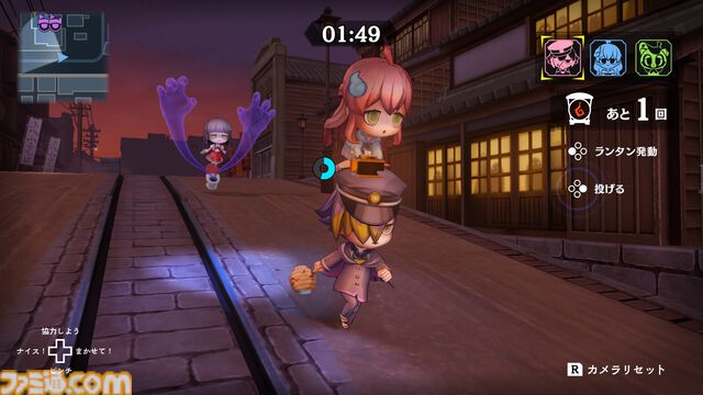 『オバケイドロ2』本日（10/9）発売。オバケとニンゲンのケイドロバトルが最大8人プレイにパワーアップ。今度はニッポンを舞台に花子さんと追いかけっこ！