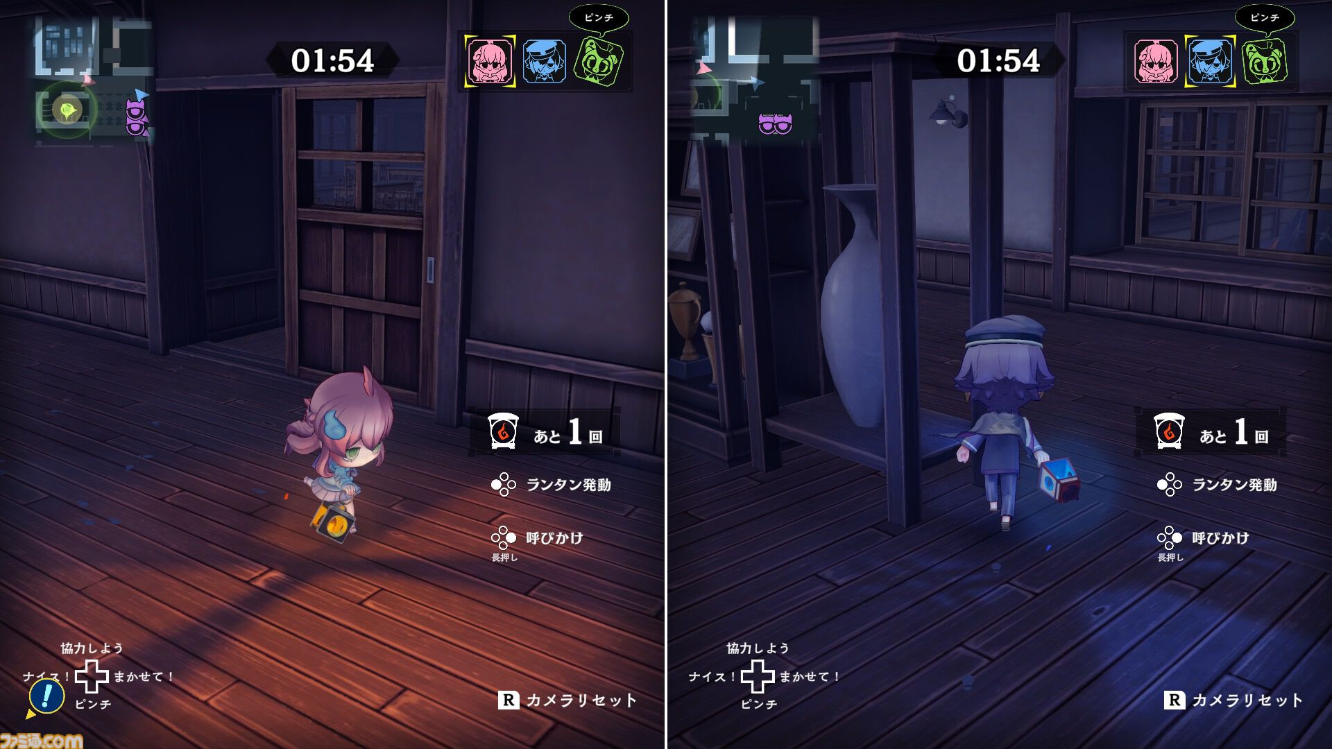 『オバケイドロ2』本日（10/9）発売。オバケとニンゲンのケイドロバトルが最大8人プレイにパワーアップ。今度はニッポンを舞台に花子さんと追いかけっこ！