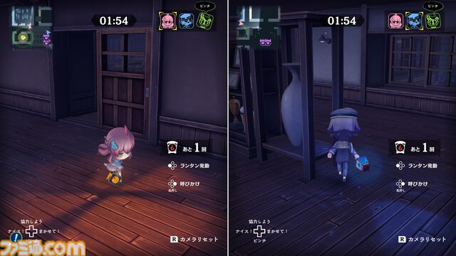『オバケイドロ2』本日（10/9）発売。オバケとニンゲンのケイドロバトルが最大8人プレイにパワーアップ。今度はニッポンを舞台に花子さんと追いかけっこ！